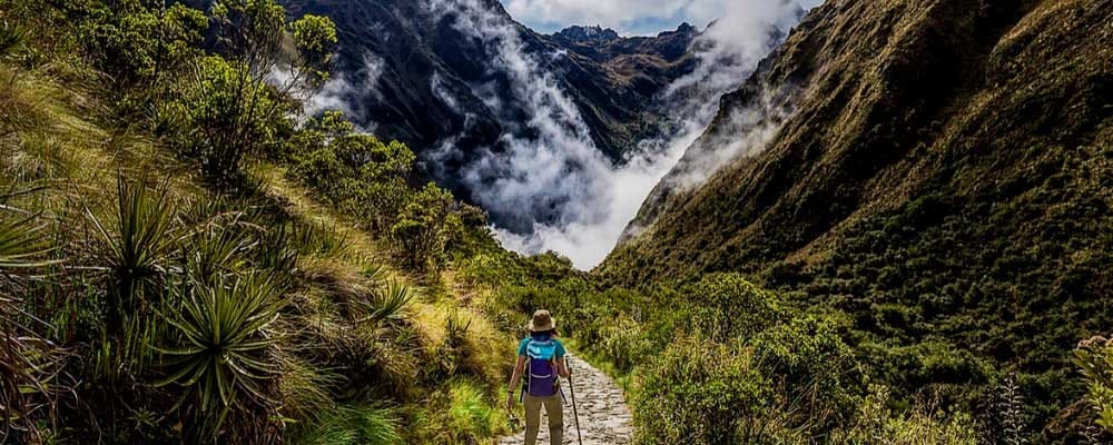 Inca trail to Machu Picchu