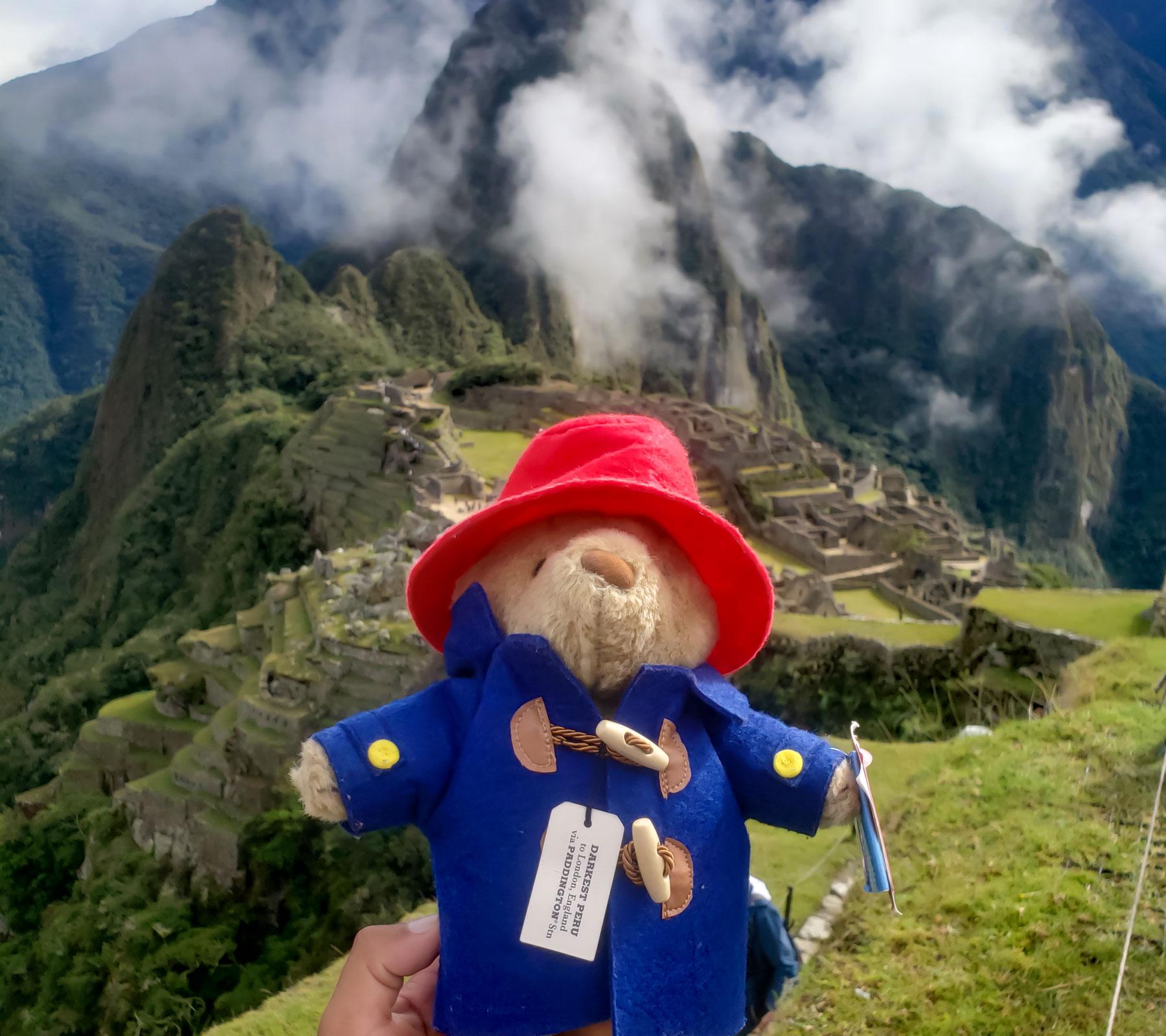 Paddington in Peru: The beloved British Bear Arrives in Machu Picchu