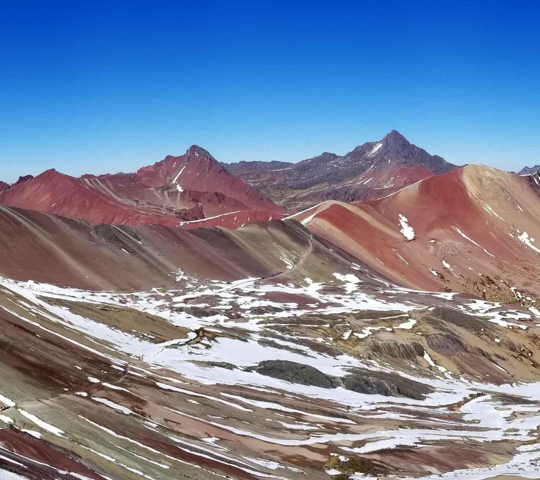 Rainbow Mountain by Horse