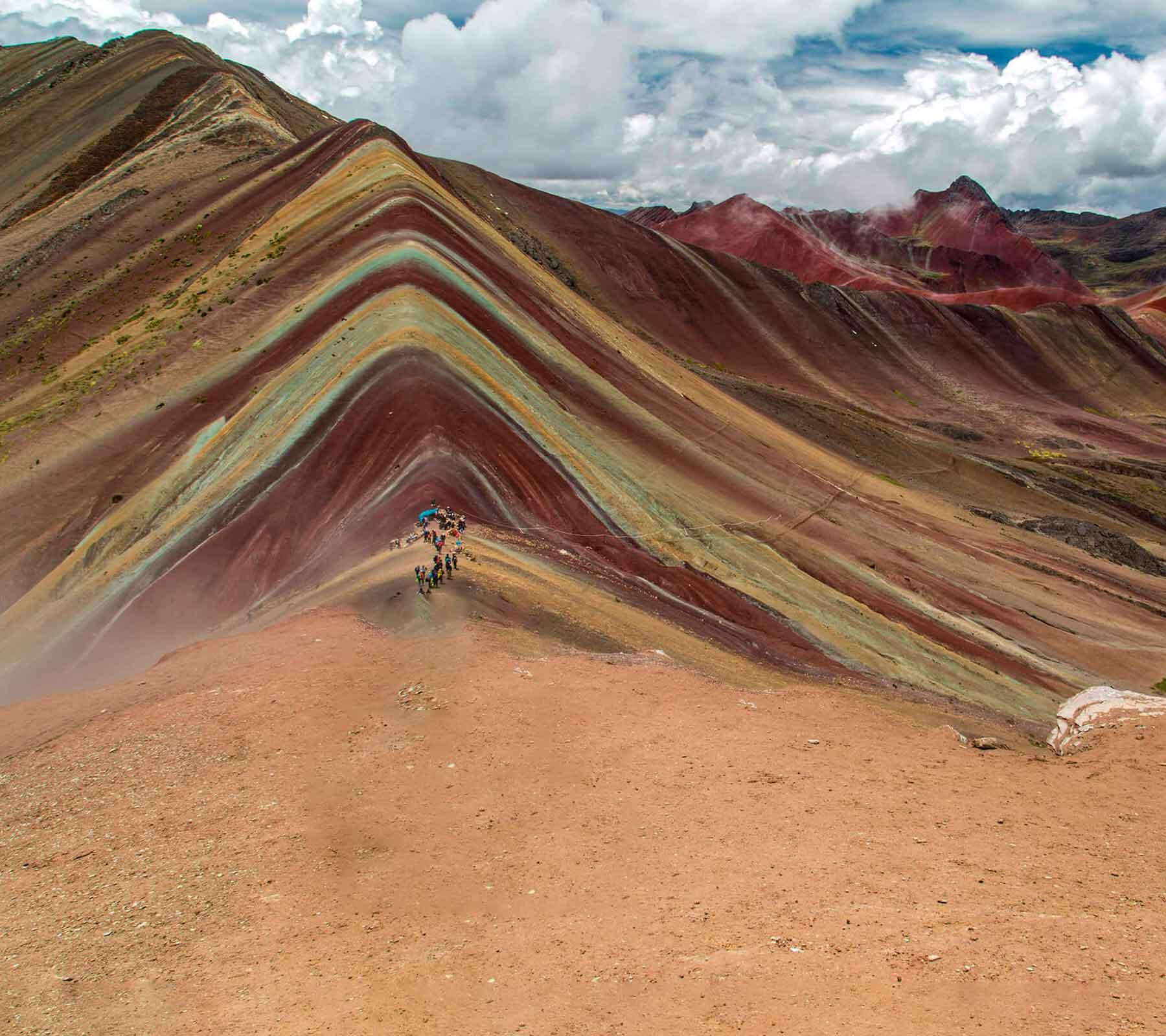 Rainbow Mountain on Horseback